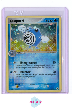 POLIWHIRL POKEMON 46/112 2004 EX FIRERED & LEAFGREEN REVERSE HOLO GERMAN - Image 1