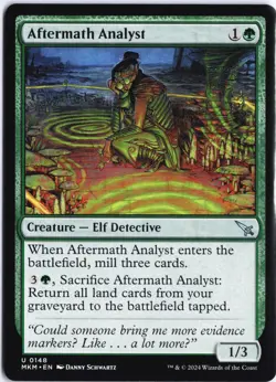 Aftermath Analyst U Murders at Karlov Manor 148 NM - Image 1