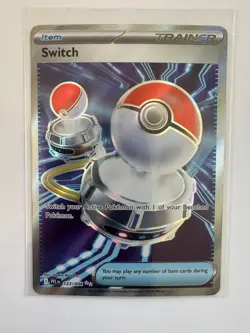 SWITCH 123/094 PHANTASMAL FLAMES ULTRA RARE POKEMON NM/M STUDIO BORA INC. - Image 1