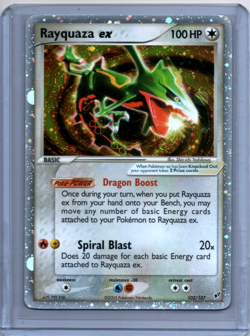 2005 Pokemon Rayquaza ex - Ultra Rare Holo - #102/107 - Deoxys - Image 1
