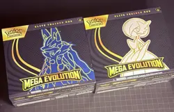 Pokemon Mega Evolution Elite Trainer Box ETB Set of 2 Sealed Gardevoir & Lucario - Image 1