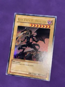 Yugioh! Red Eyes Black Dragon YAP1-EN002 Ultra Rare Near Mint English - Image 2