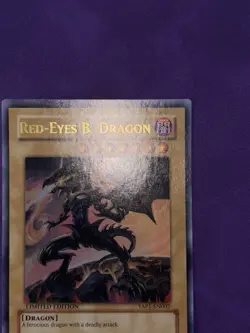 Yugioh! Red Eyes Black Dragon YAP1-EN002 Ultra Rare Near Mint English - Image 5
