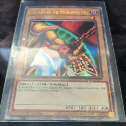 Left Arm of the Forbidden One QCR MP24-EN005 2024 Mega Tin 1st Edition Yugioh - Image 1