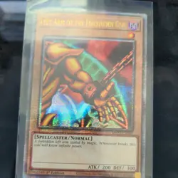 Left Arm of the Forbidden One QCR MP24-EN005 2024 Mega Tin 1st Edition Yugioh - Image 2