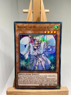 Rilliona, Magistus Of Verre - Ultra Rare 1st Edition MAMA-EN058 - NM - YuGiOh - Image 1