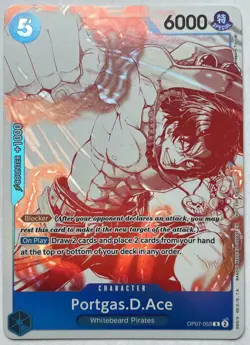 One Piece TCG • Portgas.D.Ace OP07-053 • Promo • ENG/NM - Image 1