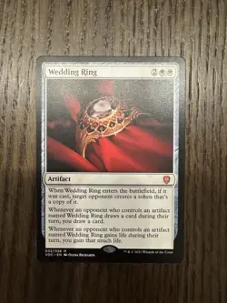 Wedding Ring Commander: Innistrad: Crimson Vow Regular - Image 1
