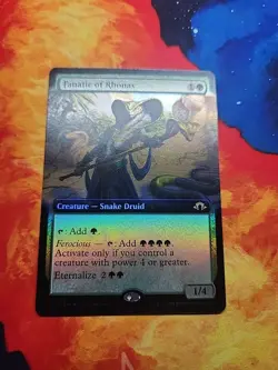 Fanatic of Rhonas (Extended Art) - Modern Horizons 3 - Foil- NM - Image 1