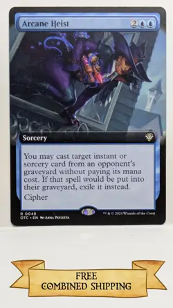 Arcane Heist (Extended Art) Commander: Outlaws of Thunder Junction Regular - Image 1