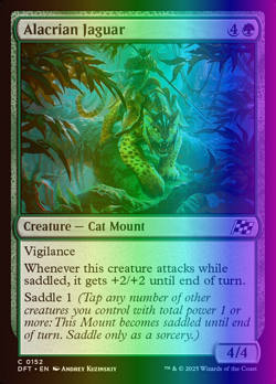 Alacrian Jaguar Aetherdrift FOIL Near Mint MTG Magic DNA GAMES - Image 1
