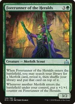 Forerunner of the Heralds [Rivals of Ixalan] Magic MTG - Image 1