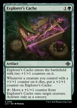 Explorer's Cache - The Lost Caverns of Ixalan #0184 MTG Magic The Gathering - Image 1