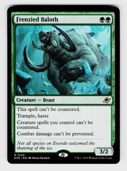 Magic the Gathering | MTG, regular, Frenzied Baloth, No.183, R - Image 1