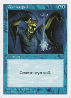 1 x Counterspell - 5th Edition - HP - MTG - Image 1