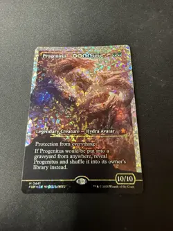 Progenitus (Showcase) Foundations Fracture Foil Mythic Rare NM/MINT - Image 1