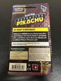 Pokemon TCG: Detective Pikachu Checklane Blister New Factory Sealed 820650806353 - Image 2