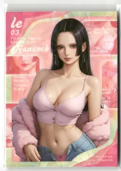 BOA HANCOCK LE LE-03 Timeless Beauty One Piece Anime Collectible Card - Image 1
