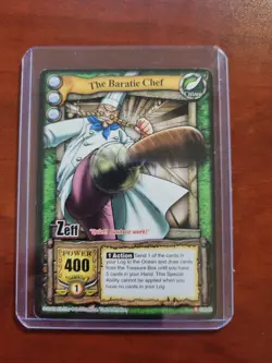 2005 One Piece: The Quest Begins CCG Rare Zeff Character Card #CH048 - Image 1