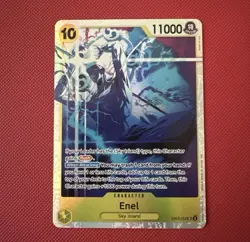 Bandai One Piece CCG Enel EB02-052 Extra Booster Anime 25th SR Foil 11000 - Image 1