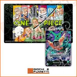 Tappetino Official Limited Edition Vol.4 "Roronoa Zoro" + Carta Promo ONE PIECE - Image 1
