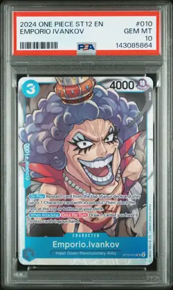2024 One Piece ST12 EN - Emporio Ivankov - PSA 10 - Image 1