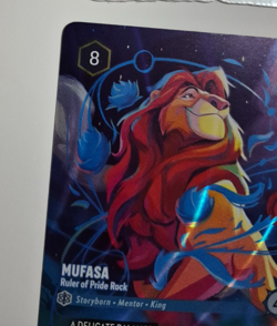 Disney Lorcana Shimmering Skies Enchanted Mufasa Ruler of Pride Rock NM Rare - Image 5
