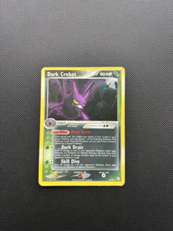 Pokemon Card EX Team Rocket Returns Holo Dark Crobat 3/109 - Image 4