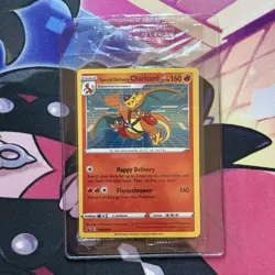 Pokemon TCG Special Delivery Charizard SWSH075 Promo Card - Factory Sealed - Image 1