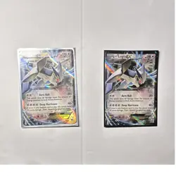 Pokemon TCG Lugia EX 68a/73 Promo Cards Holo English Lot of 2 (2017) - Image 1