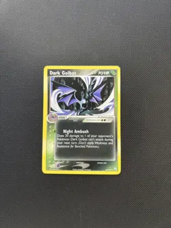 Pokemon Card EX Team Rocket Returns Dark Golbat 34/109 - Image 3