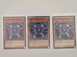 Yu-Gi-Oh! Caius the Shadow Monarch SR01-EN004 | LP Set Of 3 Cards - Image 1