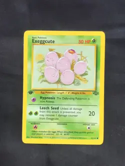 Pokemon Cards: Jungle 1st Edition Common: Exeggcute 52/64 - Image 1