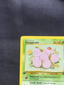 Pokemon Cards: Jungle 1st Edition Common: Exeggcute 52/64 - Image 2