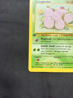 Pokemon Cards: Jungle 1st Edition Common: Exeggcute 52/64 - Image 5