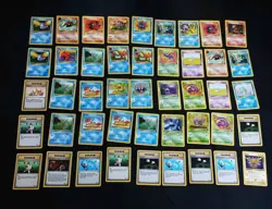 Pokemon Cards Fossil Set English WOTC Cards. Job Lot x45 Bundle VG to Exc - Image 1