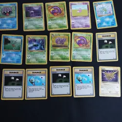 Pokemon Cards Fossil Set English WOTC Cards. Job Lot x45 Bundle VG to Exc - Image 5
