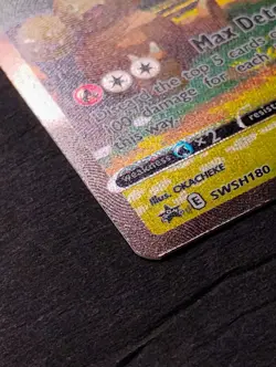 Pokemon TCG Flareon VMAX SWSH180 Alt Art Black Star Promo - LP-NM (Read) - Image 5