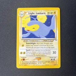 Pokemon Card Neo Destiny Light Lanturn 23/105 - Image 1