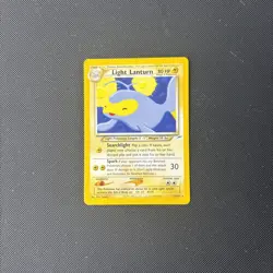 Pokemon Card Neo Destiny Light Lanturn 23/105 - Image 2