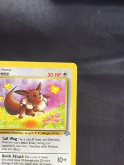 Pokemon Cards: Jungle 1st Edition Common: Eevee 51/64 - Image 3