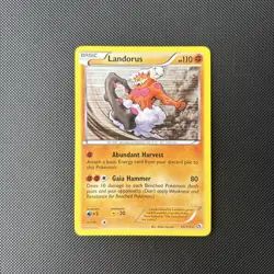 Pokemon Card Legendary Treasures Holo Landorus 85/113 - Image 1