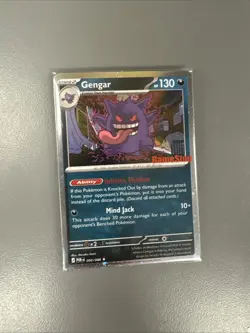Gengar Perfect Order Gamestop Stamped Promo Card Sealed Pokemon TCG - Image 1