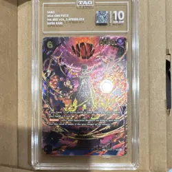 Bandai One Piece Card Game Sabo SP PRB02-014 The Best Vol. 2 SR Holo TAG 10 - Image 1