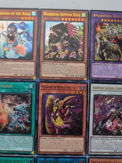 Lot Of (15) Yugioh Dueling Heroes Ultra Rare Cards - Image 3