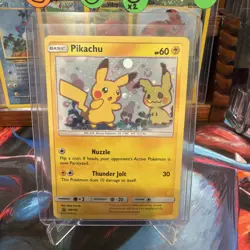 Pikachu Promo SM162 Pokemon card | Excellent condition - Image 1