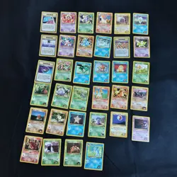 Pokemon Cards Gym Challenge Job Lot English WOTC Bundle x34 Exc to NM - Image 1