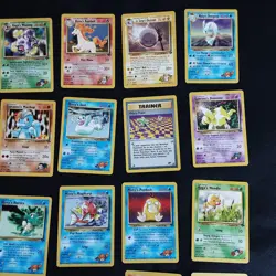 Pokemon Cards Gym Challenge Job Lot English WOTC Bundle x34 Exc to NM - Image 5