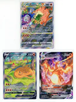 3x ~ESP~ SPANISH Charizard V VStar VMax SWSH 260 261 262 Pokemon Cards (LB3) - Image 1