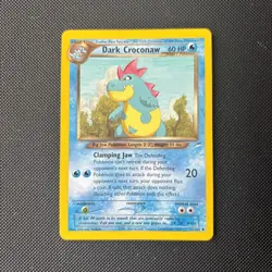 Pokemon Card Neo Destiny Dark Croconaw 32/105 - Image 1